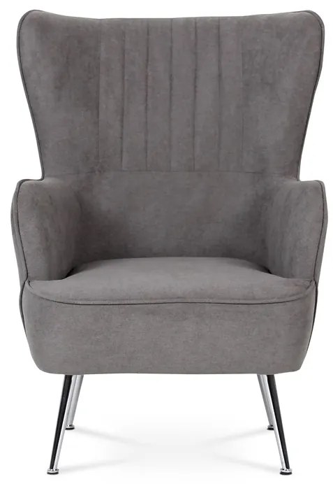 BONTEC Kreslo, sivá látka, AK-317 GREY2 Farba: Šedá