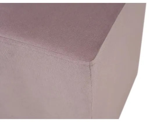 Taburet SIX 40x40 cm ružový