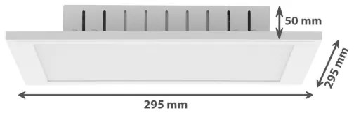 Brilo - LED RGB Stmievateľné stropné svietidlo COLOUR LED/15W/230V 3000-6500K + DO