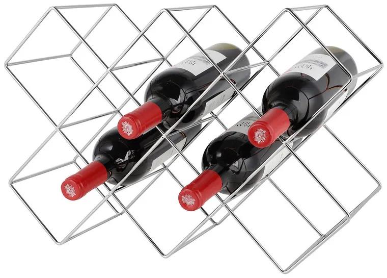 ECHTWERK Stojan na víno/Podložka pod hrniec (ušľachtilá oceľ, stojan na víno pre 8 fliaš)  (100332405)