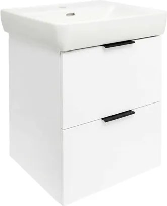 Laufen PRO A skrinka pod umývadlo bez umývadla 57,9x69,4x50,9 cm biela lesk RE010602238060