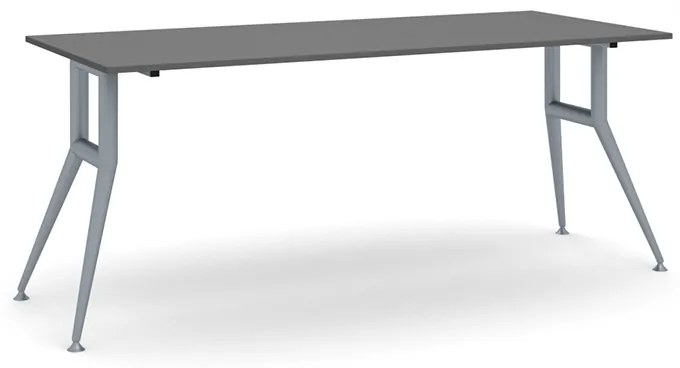 Rokovací stôl WIDE, 1800 x 800 mm, grafit