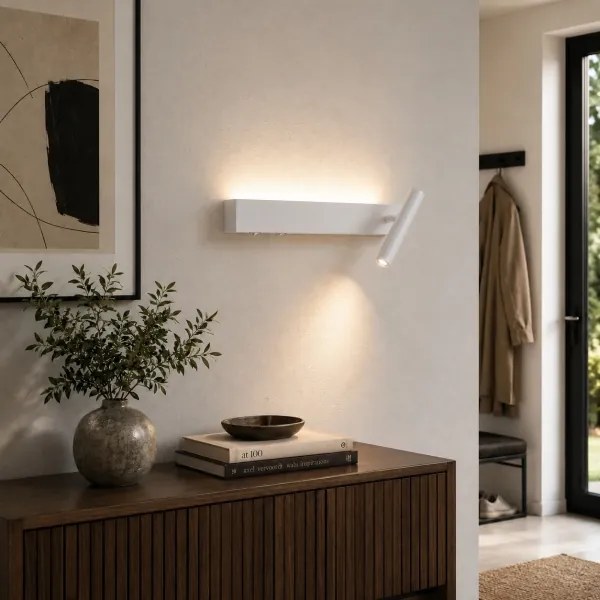 BRILAGI - LED nástenné bodové svietidlo ARLIX LED/3W/230V + LED/7W biela CRI 90