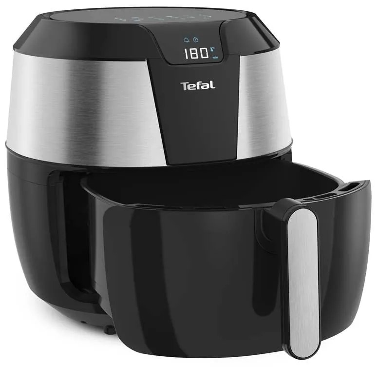 Teplovzdušná fritéza Tefal Easy Fry XXL Digital EY701D15 Nerezová/Čierna