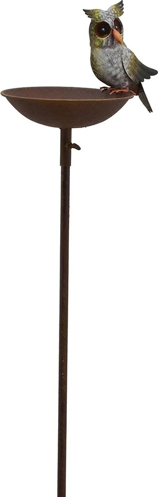 Kŕmidlo pre vtáky OWL 124,5 cm hnedé