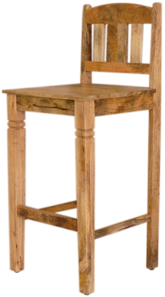 furniture-nabytek.cz - Barové židle do kuchyně z masivu mango