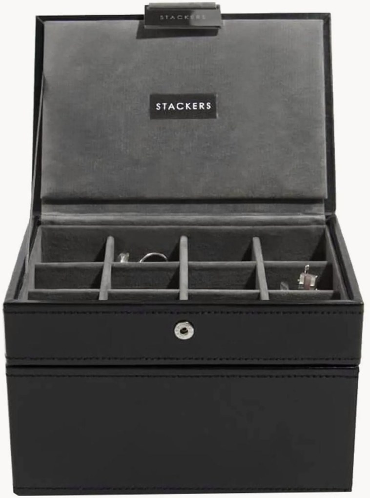 Šperkovnica Mini Black, 2 ks