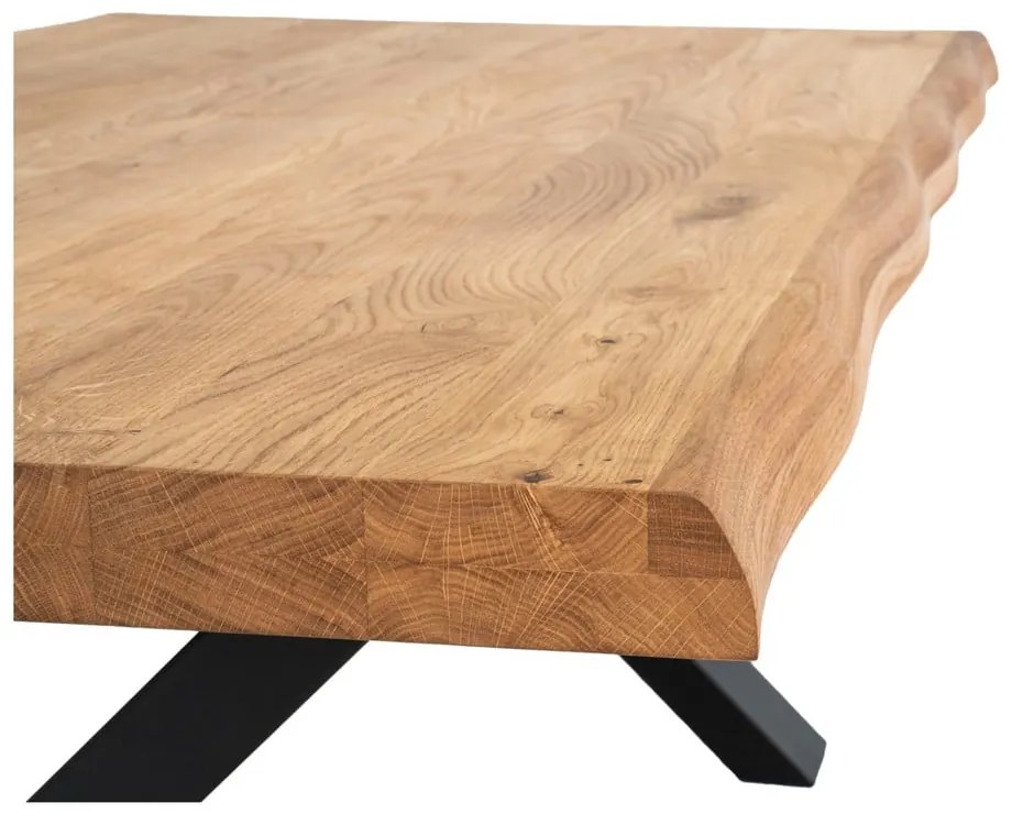 Konferenčný stolík s doskou z masívneho dubu House Nordic Toulon, 120 x 70 cm