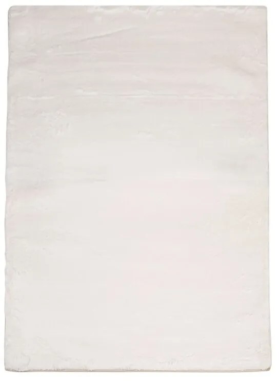 Dekorstudio Kožušinový koberec TOPIA - smotanovobiely Rozmer koberca: 160x230cm