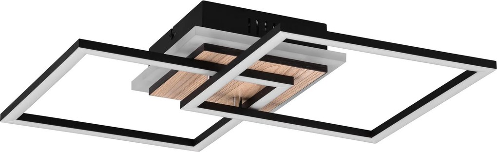 XXXLutz STROPNÉ LED SVIETIDLO, 57,5/35,5/8 cm - Interiérové svietidlá - 007694146201