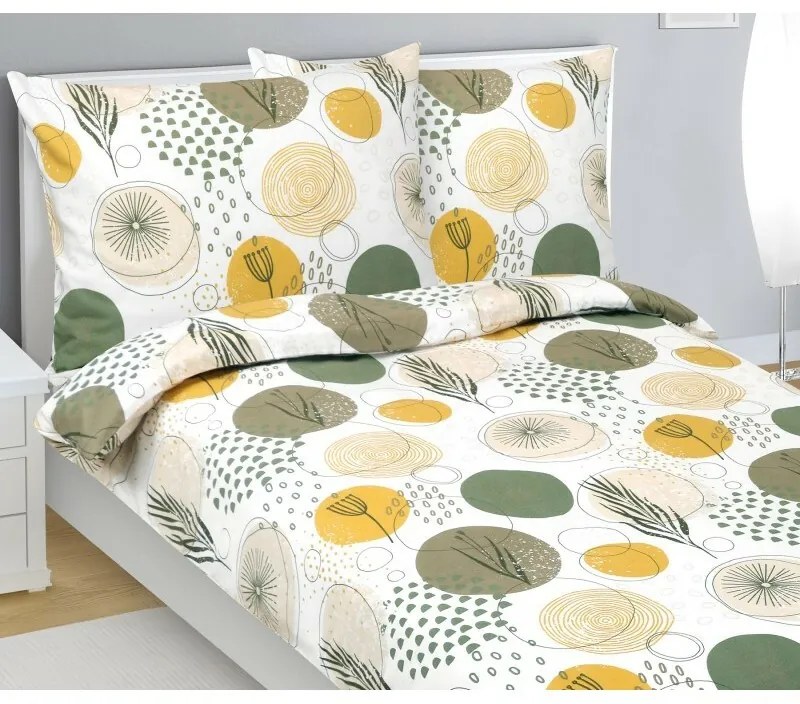 Bellatex Flanelové obliečky Kola, 140 x 220 cm, 70 x 90 cm