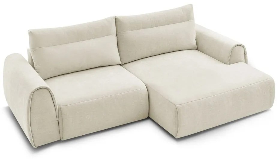 Béžová rohová pohovka Aden – Bobochic Paris