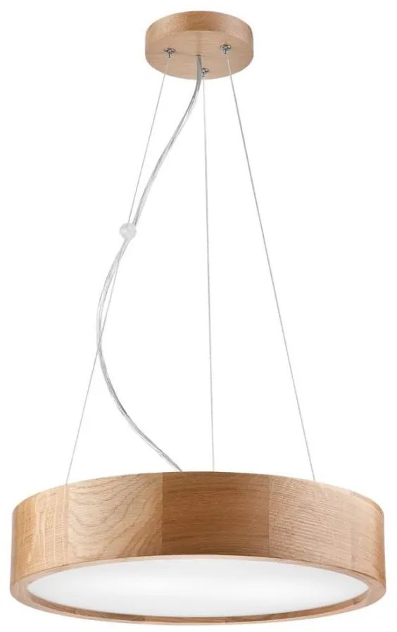 Luster na lanku OAK 2xE27/60W/230V dub ø 37 cm
