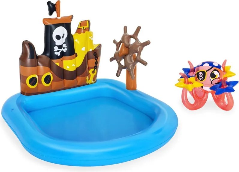 LEAN Nafukovacie vodné ihrisko Pirát 140x130x104 cm