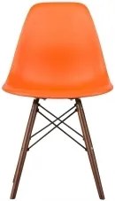 Židle DSW, oranžová (Tmavý buk)  S24264 CULTY +