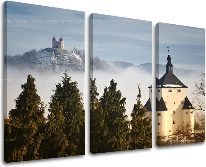 Obraz na stenu 3 dielny SLOVENSKO SK013E30