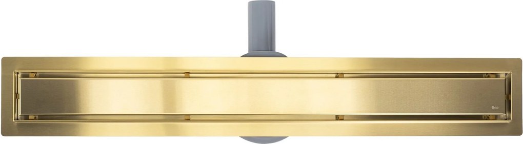 Lineárny odtokový žľab Rea Neox Pro 80 cm zlatý