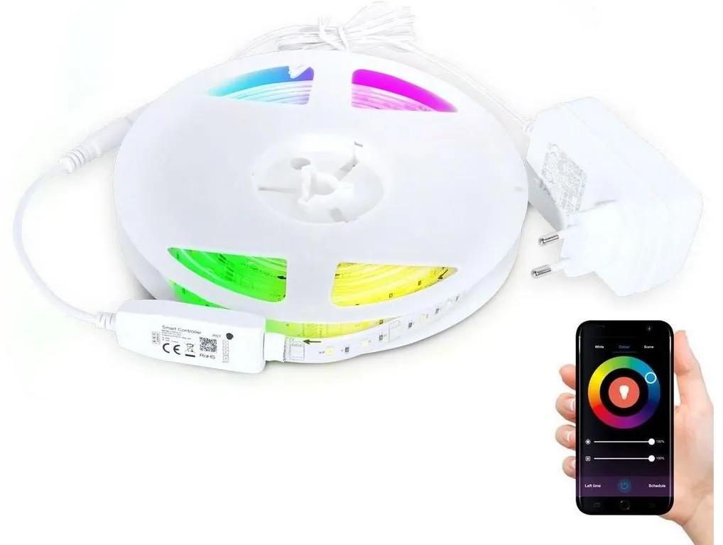 Kobi LED RGB Stmievateľný pásik LED/24W/230V 5m 3000-6000K Wi-Fi Tuya KB0267