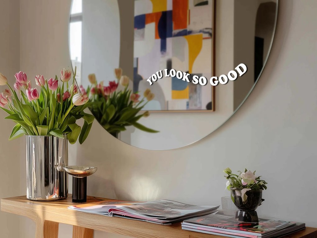 Nálepka na zrkadlo S11 – You look so good