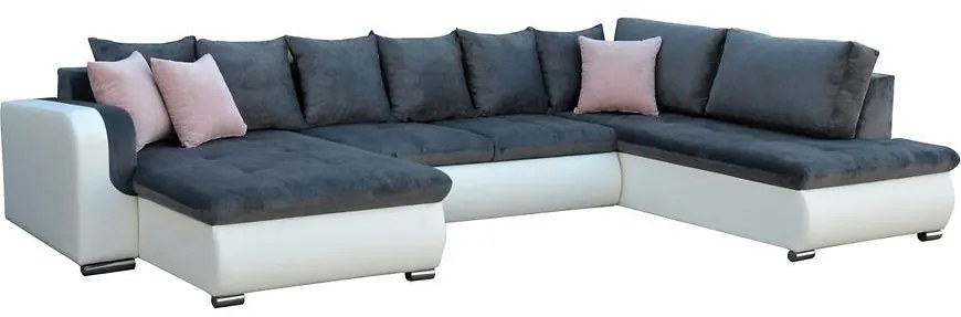 Rohová sedacia súprava Fado U pravý Madryt 120+Orinoco 96+Malmo 61