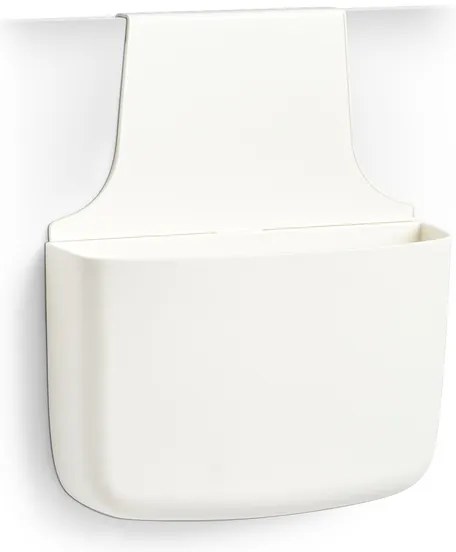 Zeller Present Kuchynský ORGANIZÉR na dvierka, biely, plastový HOLDER