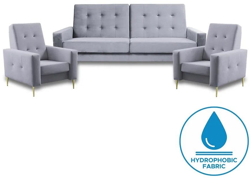 Sedacia súprava Domino 3R+1+1 Mono 244