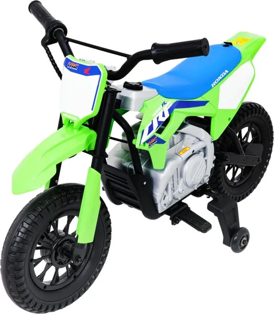 Elektrická motorka HONDA CFR450R zelená