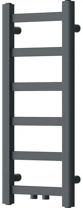 Mexen Bolt, vykurovacie teleso 700 x 300 mm, 141 W, spodné a stredové, antracitová, W126-0700-300-00-66