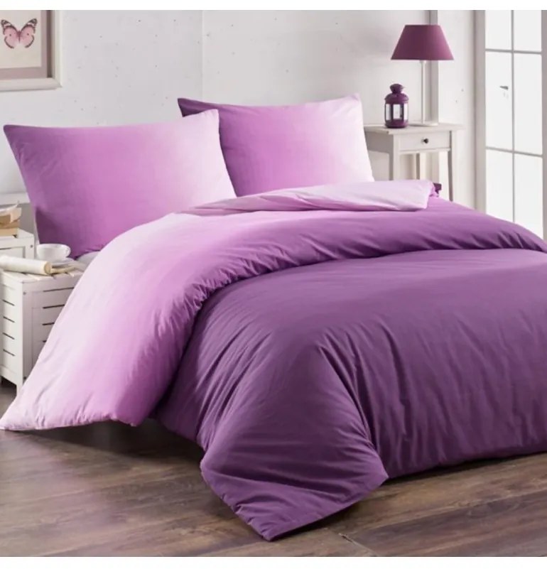 Obliečky bavlnené Fuchsia EMI, Štandardný set jednolôžko obsahuje 1x 140x200 + 1x 70x90