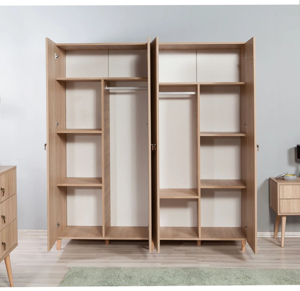 Šatní skříň Imaj 180 cm dub sonoma