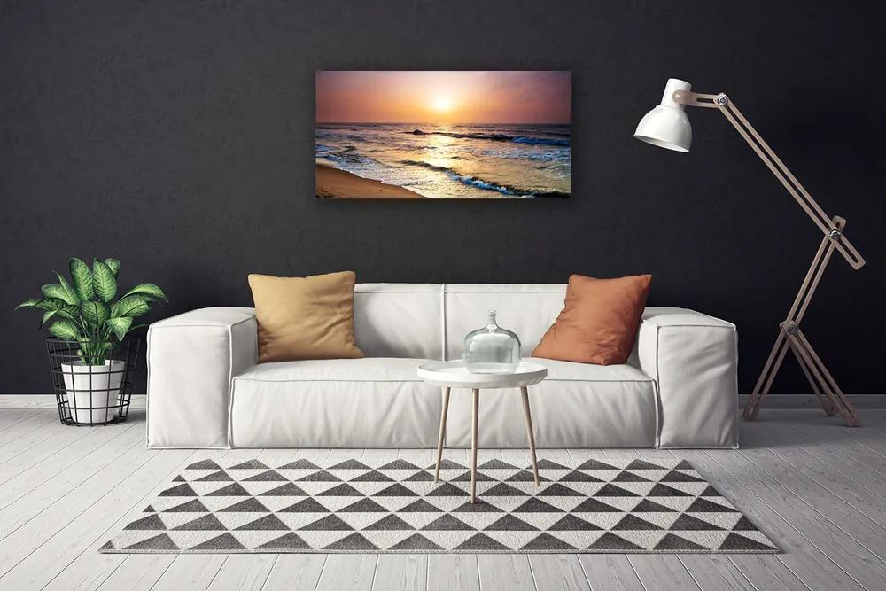 Obraz Canvas More pláž slnko krajina 120x60 cm