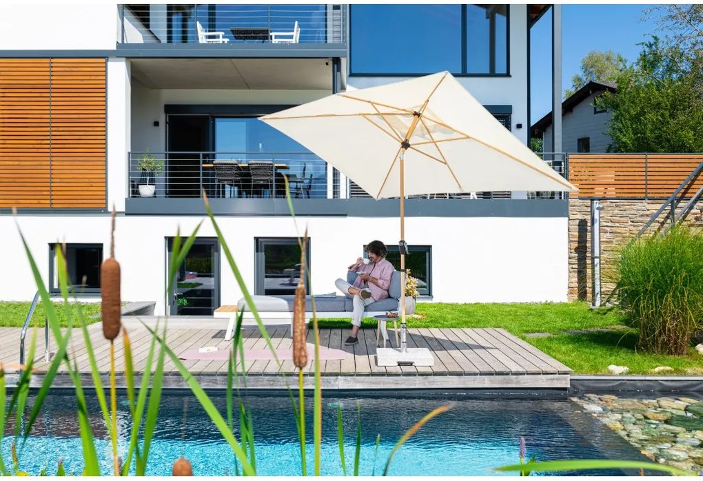 Doppler TROLLEY 70 kg - žulový pojazdný stojan pre slnečníky