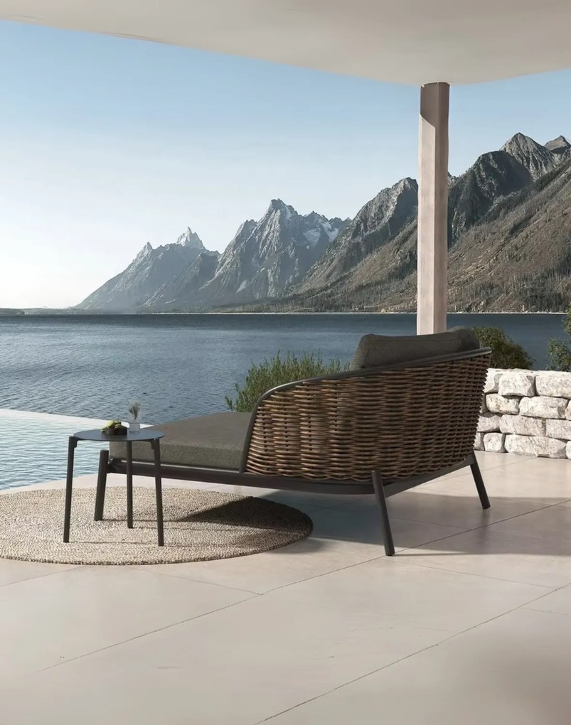 Dvojmiestne záhradné lehátko Borneo