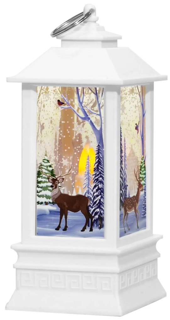 Tutumi Tutumi, LED vianočný lampáš 20x8 cm XB-001, biela, CHR-06606