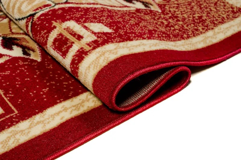 TA Koberec E952A ČERVENÝ ATLAS PP BLX Rozmer: 180x250 cm