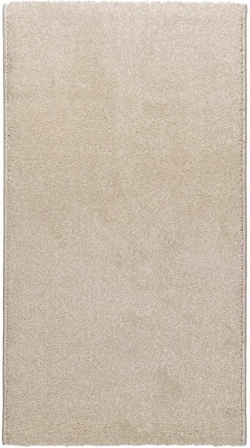 Krémovobiely koberec Universal Velur, 57 × 110 cm