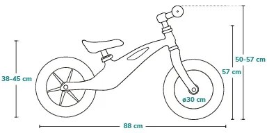 Lionelo - odrážadlo BART fialové