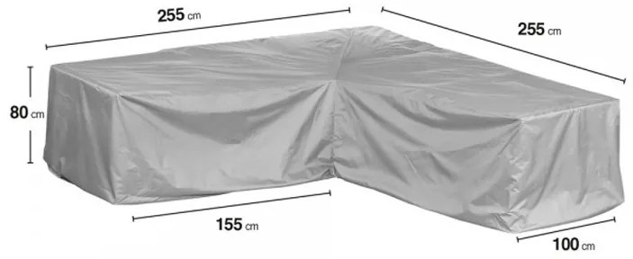 Ochranná plachta na sedaciu súpravu L-Form L (255x255cm)