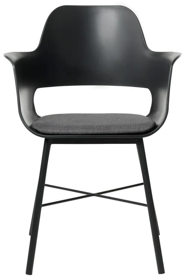 Čierna jedálenská stolička Unique Furniture Wrestler
