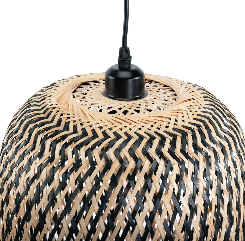Toolight BOHO, stropné svietidlo 1xE27 APP1327-1CP, prírodná hnedá, OSW-05678