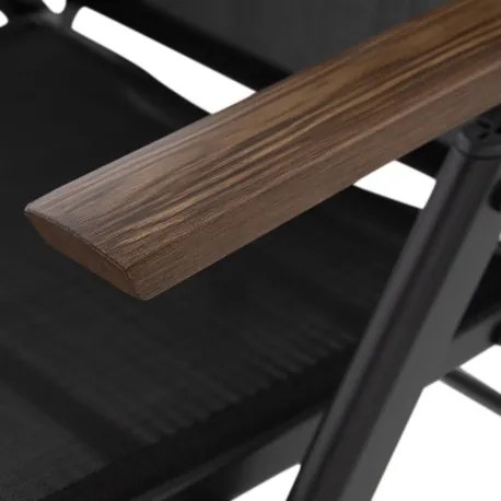 Doppler EXPERT WOOD Plus - záhradná hliníková sedacia súprava 8+1