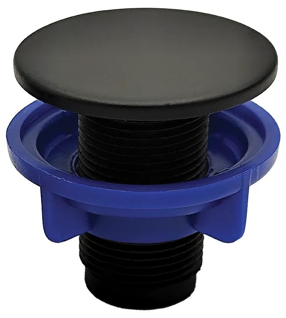 Kuchinox Kuchinox, zátka pre batériu na kuchynský drez, čierna matná, LAV-CZZ_720T