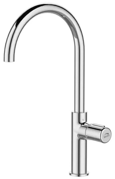 Laveo Pretto, vysoká drezová batéria h-395, chrómová, LAV-BAO_068D