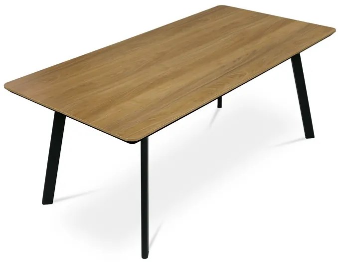Autronic BONTEC Jedálenský stôl 180x90cm, mdf, dub, HT-533 OAK Farba: Prírodné