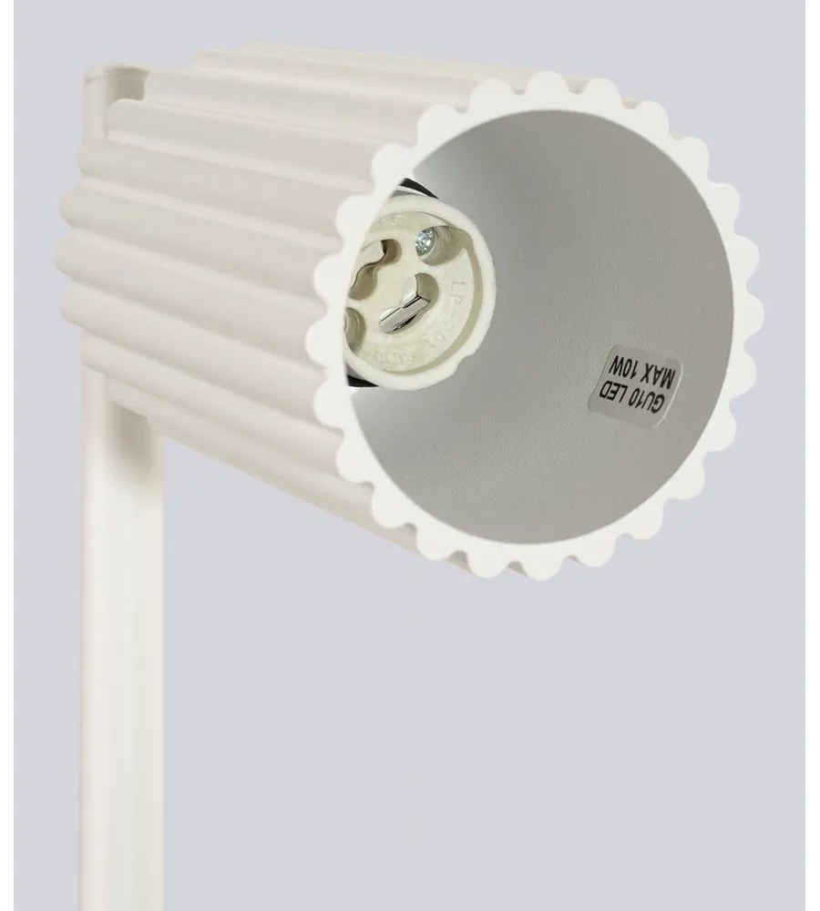 Krémová stolová lampa (výška 43 cm) Gleam – Sollux