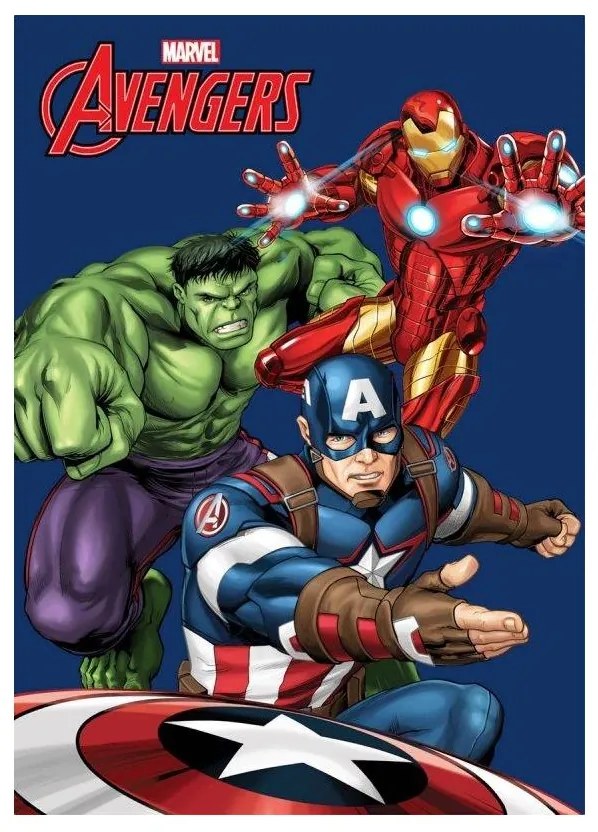 Deka fleecová Avengers 100x140 cm