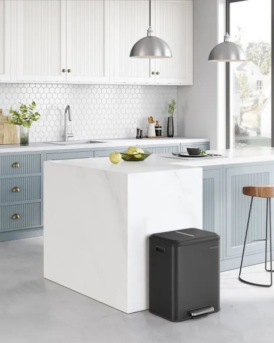 Odpadkový kôš 2x15L LTB544B02