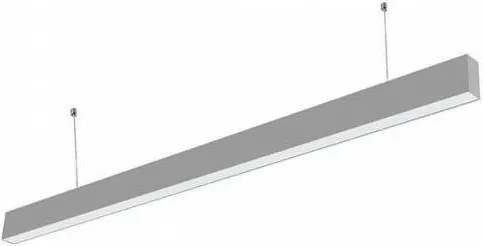 V-Tac LED Luster na lanku SAMSUNG CHIP 1xLED/40W/230V 4000K strieborná VT0212