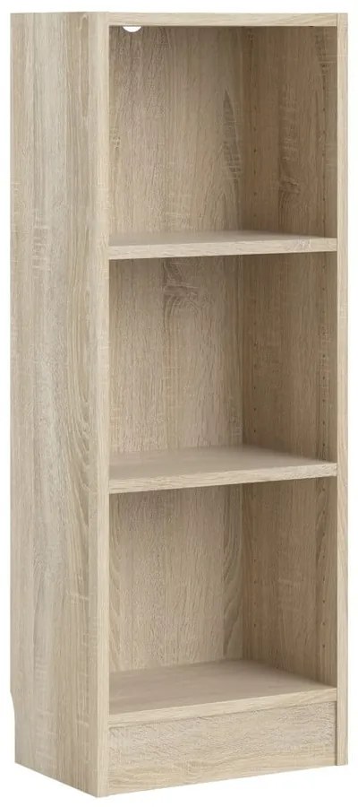 Knižnica v dubovom dekore Tvilum Basic, 41 x 107 cm