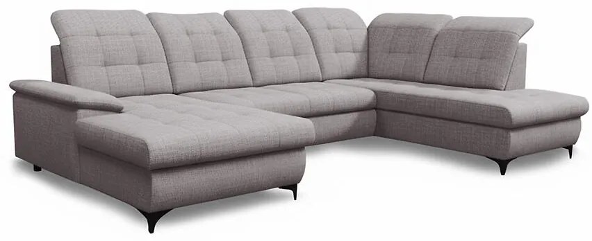 Rohová sedacia súprava Negro Barrel 21 lavý